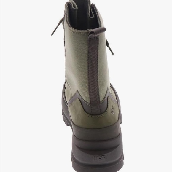 UGG The Lug Moss Green Boots 9.5 M NEW - Picture 3 of 9